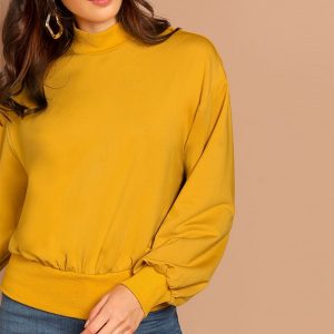 Sweatshirt Women 2018 Streetwear Autumn Elegant Plain Minimalist Sweatshirts - Image 5