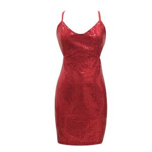 Women Celebrity Sexy Bodycon Party Dress - Image 5