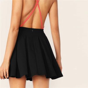 Womens A Line Elegant Casual Workwear Skirt - Image 2