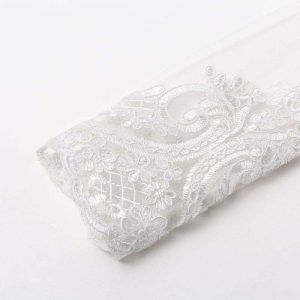Elegant Embroidery Lace Midi Dress - Image 9