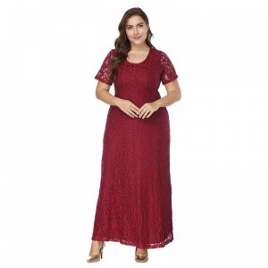 Elegant plus size evening party maxi long Dress - Image 3