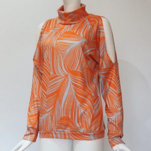 Striped Loose Casual Sweater Ladies Jumpers Top - Image 22