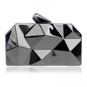 Geometric Design Purse Clutches