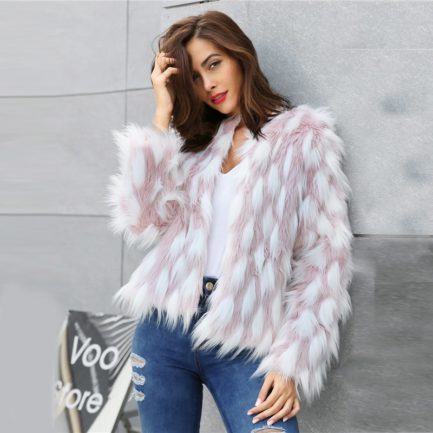 Plus Size Office Ladies Casual Street wear Teddy Coat - Power Day Sale