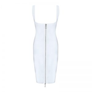 Sexy Spaghetti Strap Knitted Party Dress - Image 4