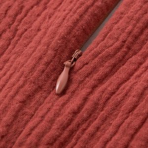 Casual Sash Button Robe Slit Solid Beach Dress - Image 16