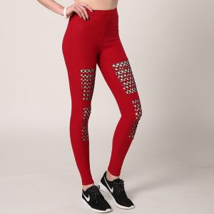 Cut Out Running Gym Sports Leggings - Image 6