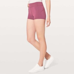 High Waist Solid Sport Workout Shorts - Image 6