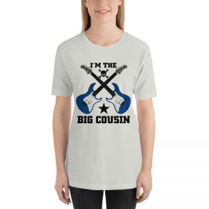 Im the big cousin Unisex Short Sleeve T-Shirts - Image 3