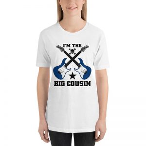 Im the big cousin Unisex Short Sleeve T-Shirts - Image 4