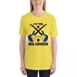 Im the big cousin Unisex Short Sleeve T-Shirts - Image 5