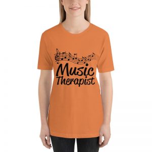 Music therapist Unisex Short Sleeve T-Shirts - Image 2