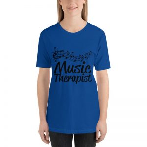 Music therapist Unisex Short Sleeve T-Shirts - Image 5
