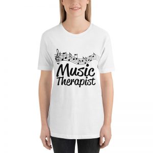 Music therapist Unisex Short Sleeve T-Shirts - Image 6