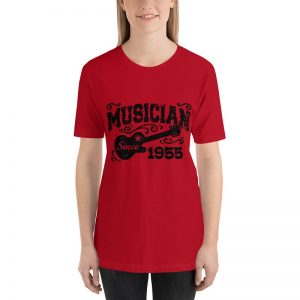 Musician since 1855 Unisex Short Sleeve T-Shirts - Image 3