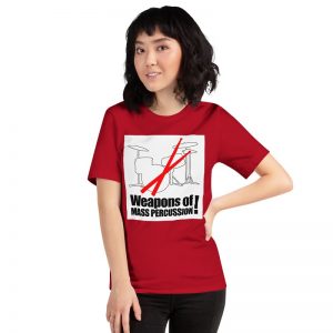 Weapons of Mass Percussion Unisex Short sleeve T-shirts - Image 9