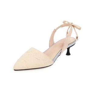Fashion Pointed Toe Low Heel Sandal - Image 7