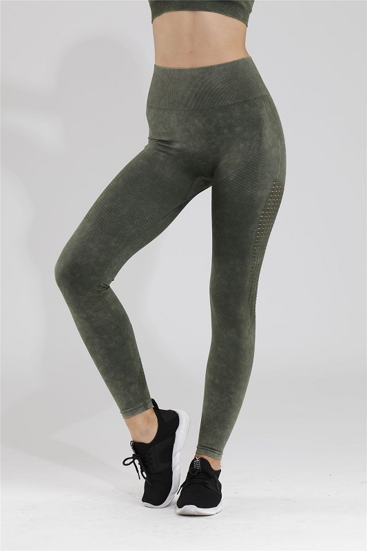 Frosted Seamless Athletic Gym Leggings