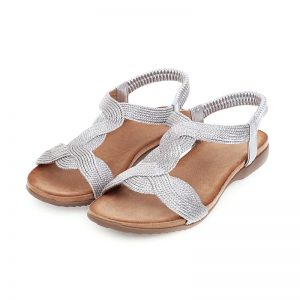 Open toe Rubble Sole Sandals - Image 8