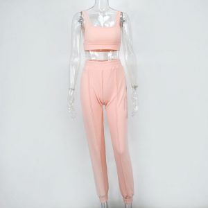 2pcs Loungewear Matching Sets Streetwear Tracksuit - Image 2