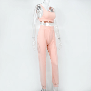 2pcs Loungewear Matching Sets Streetwear Tracksuit - Image 3