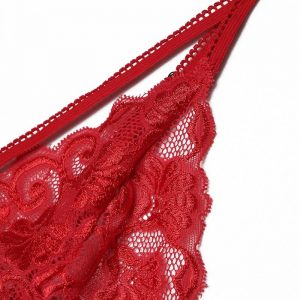 Bralette Lace Brief Intimates Lingerie Set - Image 5