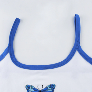 Butterfly Printed Sleeveless Camis Top - Image 6
