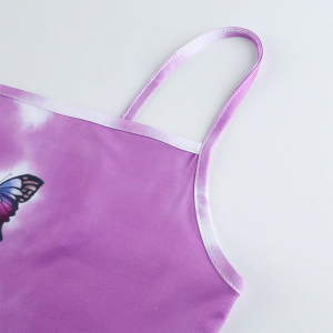 Butterfly Tie Dye Print Camis Top - Image 4