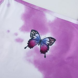 Butterfly Tie Dye Print Camis Top - Image 5