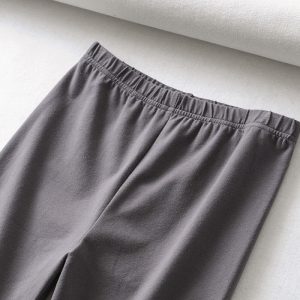 Casual Cotton High Waist Shorts Pants - Image 12