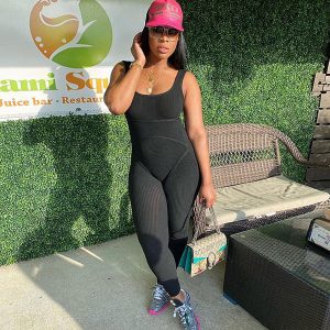 Fitness Sportswear Sleeveless Casual One Pieces Suit - Image 7