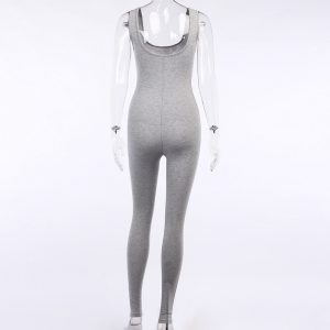 Fitness Sportswear Sleeveless Casual One Pieces Suit - Image 10