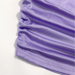 New Elegant Satin Straps Crop Vest Tops - Image 10