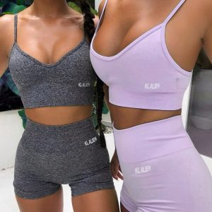 Sexy Bodycon Crop Top Shorts 2 Pieces - Image 15
