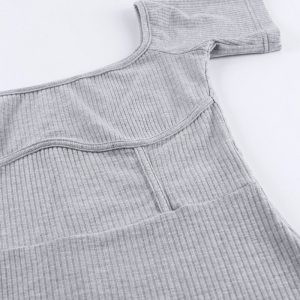 Solid Fashion Elastic Outfit Casual Skinny Playsuit - Image 6