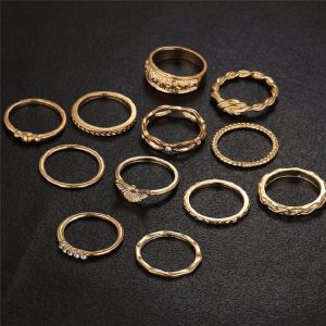 Vintage Boho Knuckle Party Rings Punk Jewelry Gift - Image 4