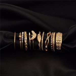 Vintage Boho Knuckle Party Rings Punk Jewelry Gift - Image 5