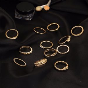Vintage Boho Knuckle Party Rings Punk Jewelry Gift - Image 8