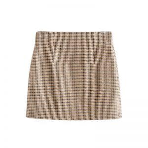 High Waist Stylish Back Pleated Skirts - Image 2