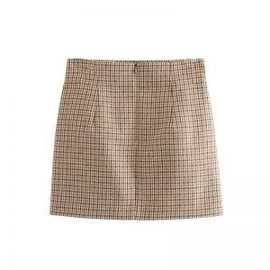 High Waist Stylish Back Pleated Skirts - Image 3