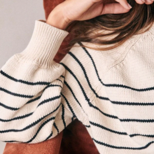 Button Oversize Pullover Sweater - Image 4
