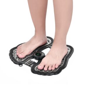 Electric EMS Foot Massager Foldable Pad Feet Muscle