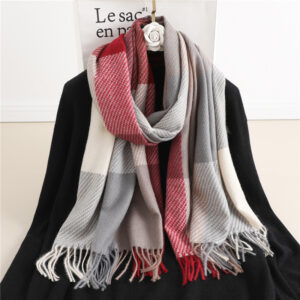 Fashion luxury scarves tassel wrap shawl