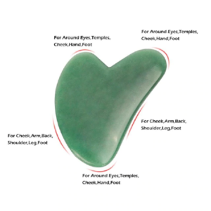 Guasha Scrapers Board Jade Plate Face Massager - Image 9