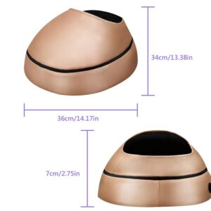 Heating 3D Roller Shiatsu Kneading PU Leather Massage - Image 10