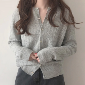 Long Sleeve Chic Knitted Cardigans - Image 3
