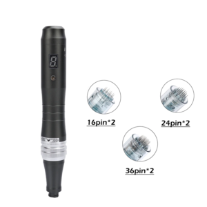 Microneedle Pen Therapy bb glow Beauty Machine Digital Display with 6pcs Cartridges Needles - Image 2