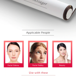 Natural Stone Jade Roller Facial Massager - Image 2