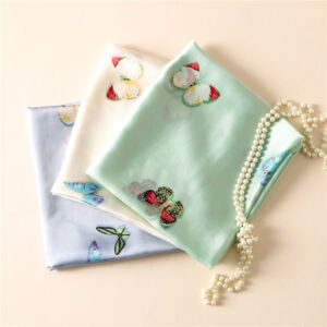 Butterfly print silk beach stoles