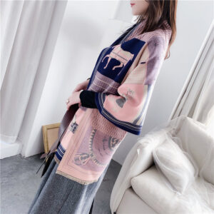 Cashmere Thick Fashion Animal Print Scarves - Image 19